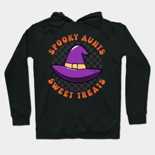 Aunt Funny Halloween Spooky Aunts Sweet Treats Hoodie